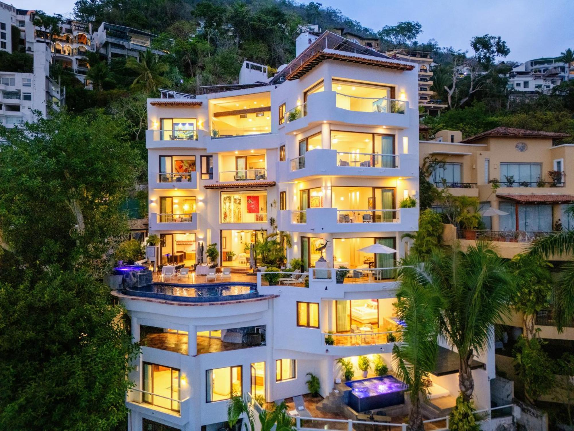 Villa Divina Luxury Boutique - Adults Only Puerto Vallarta Eksteriør bilde