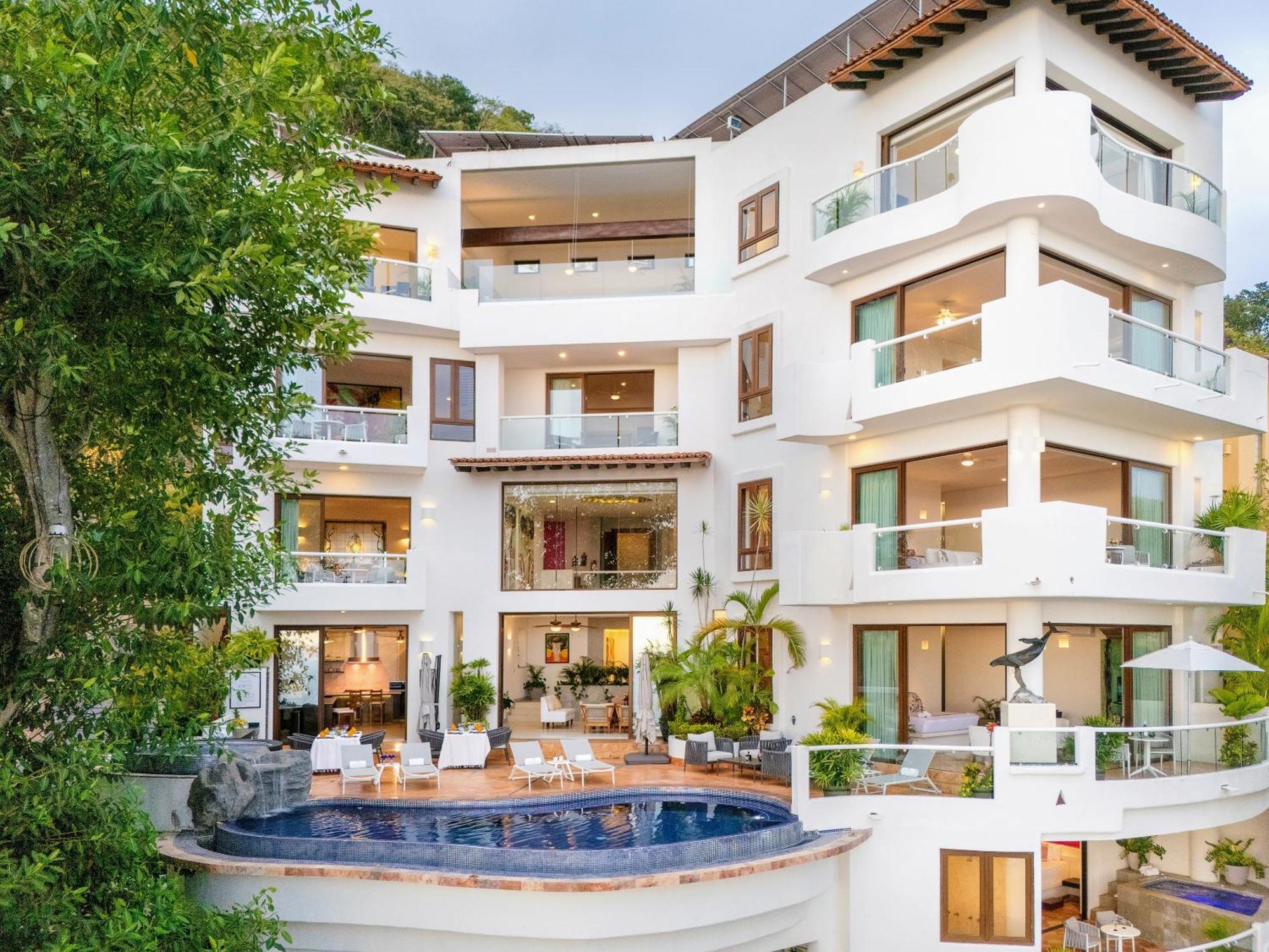 Villa Divina Luxury Boutique - Adults Only Puerto Vallarta Eksteriør bilde