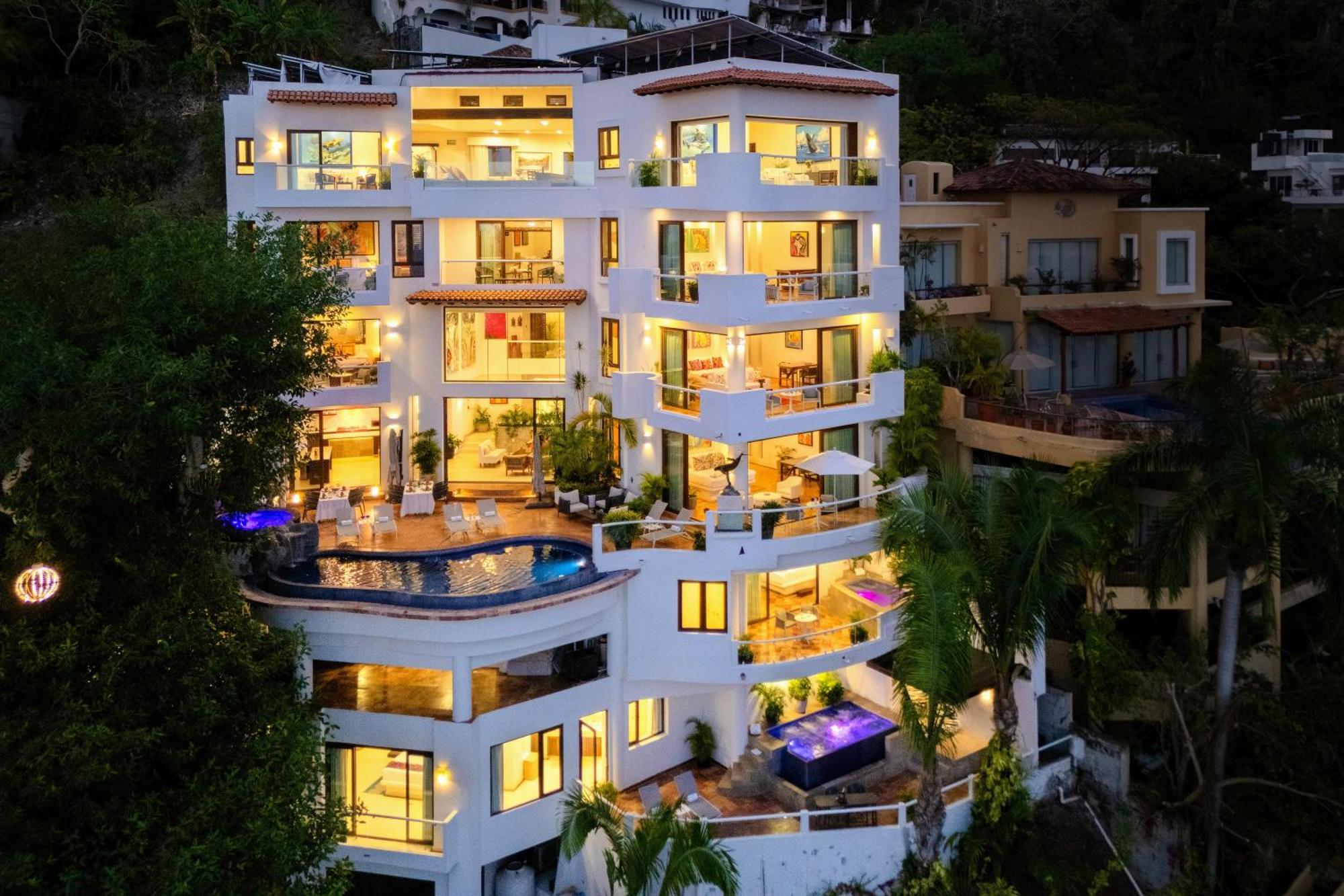 Villa Divina Luxury Boutique - Adults Only Puerto Vallarta Eksteriør bilde